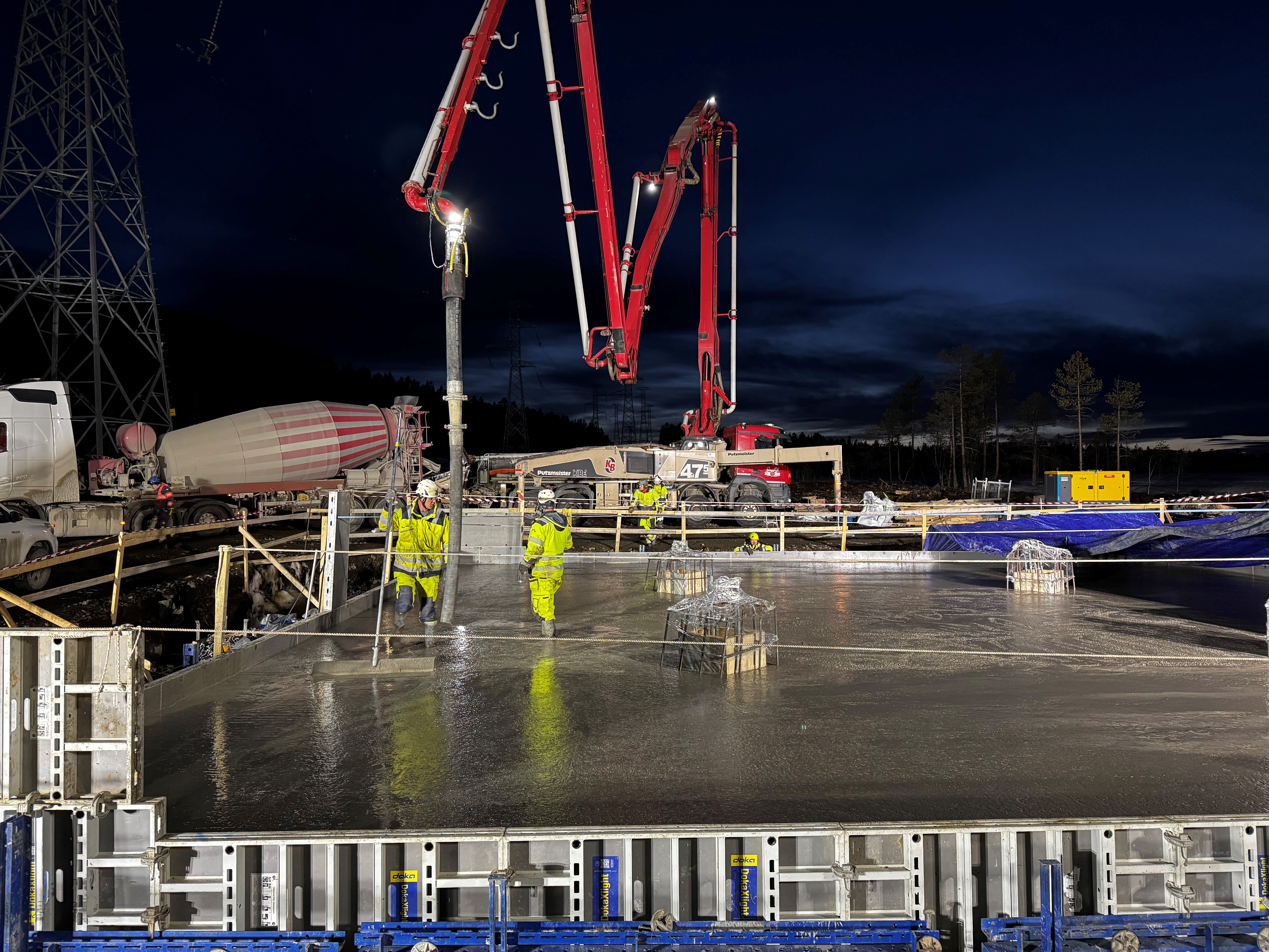 Gjutning av fundament