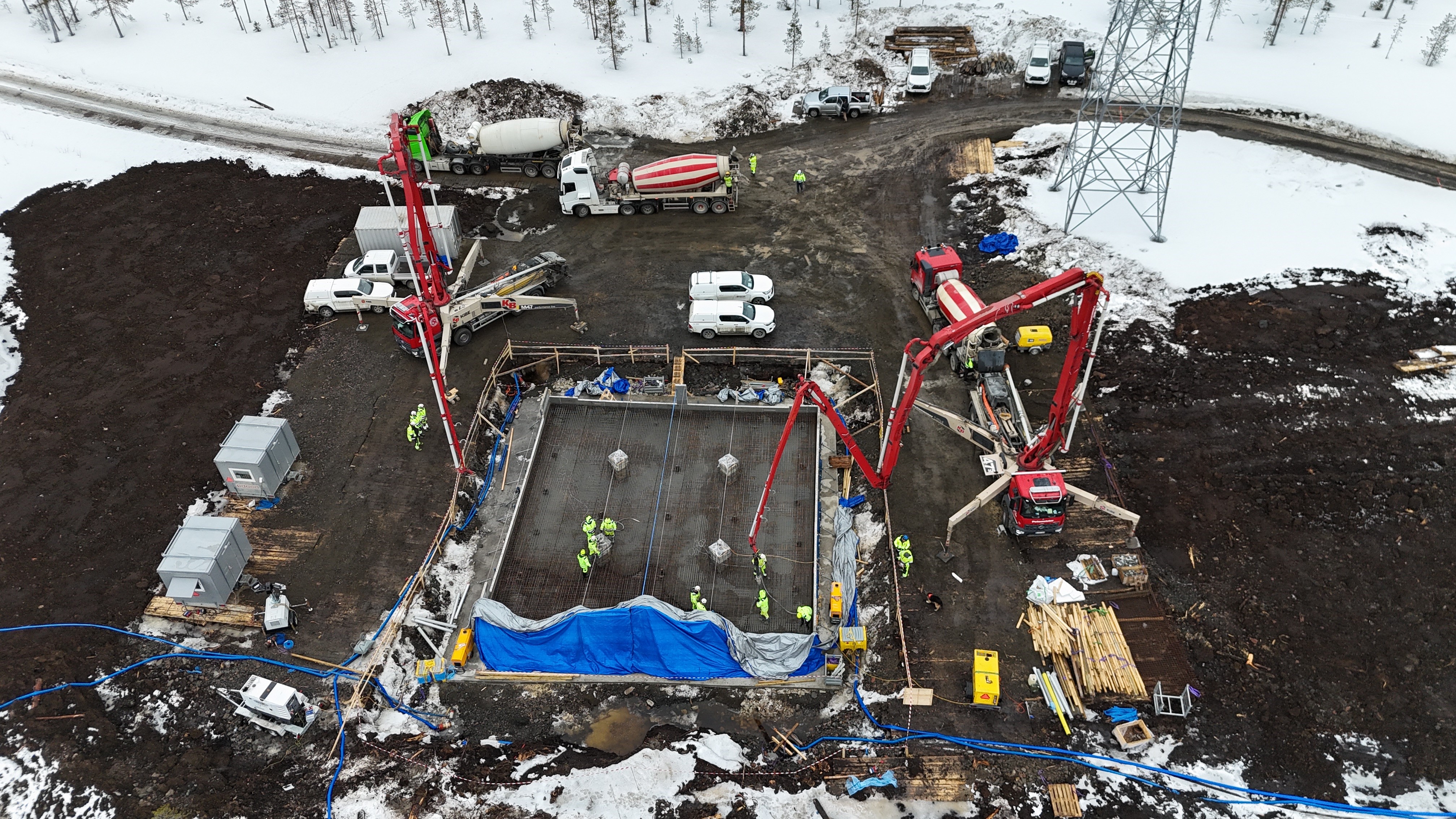 Gjutning av fundament