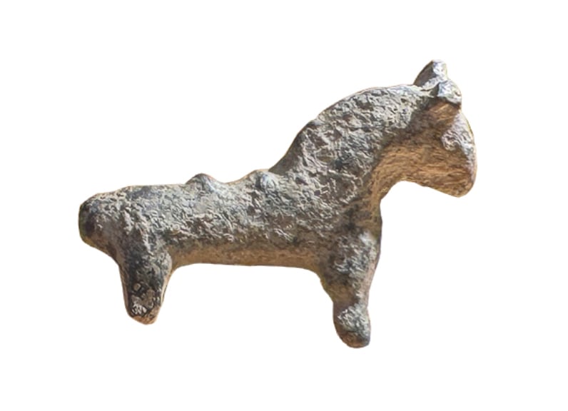 Hästskulptur