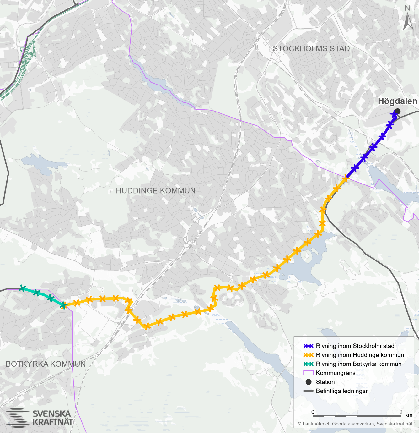 Kvart över vart rivningar sker i kommunerna 