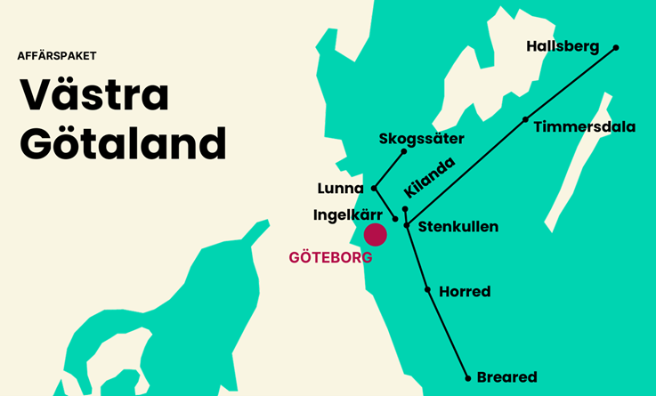 Karta affärpaket västra götaland