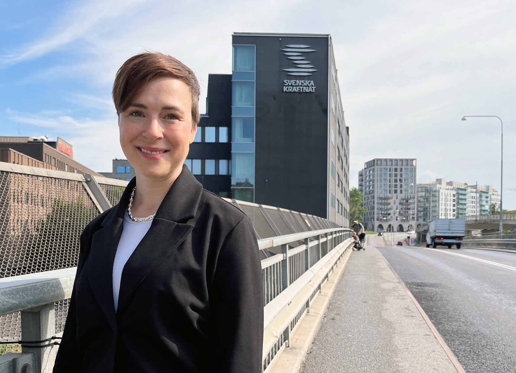 Porträtt Maja Lundbäck