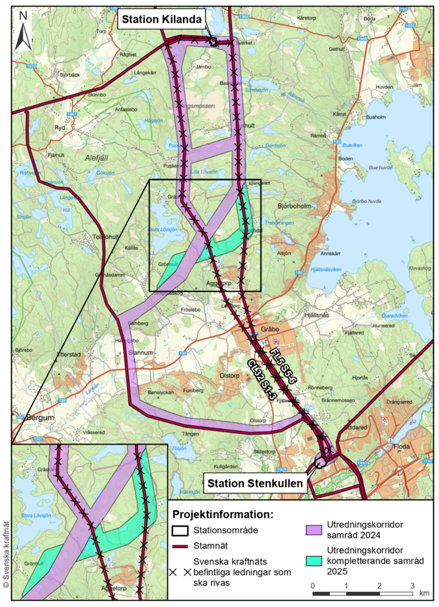 Karta sträckningsförslag 