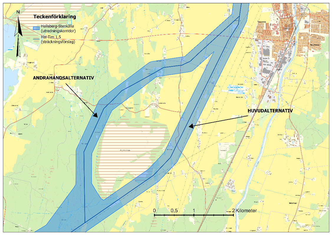Karta Hallsberg-Ängels mosse 
