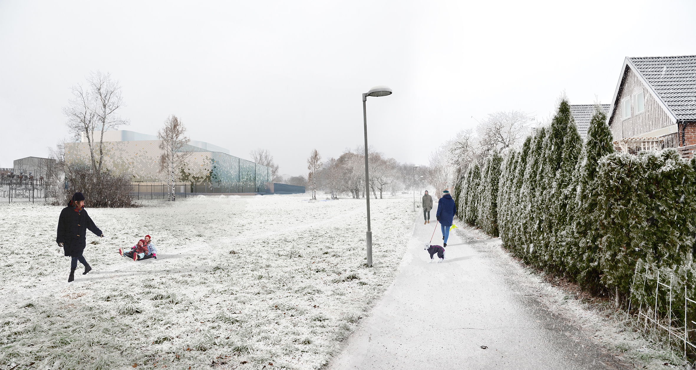 Visonsbild från stråk