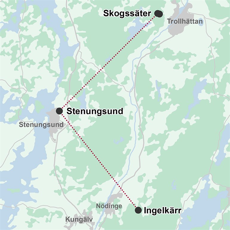 karta Skogssater-Stenungsund-Ingelkarr
