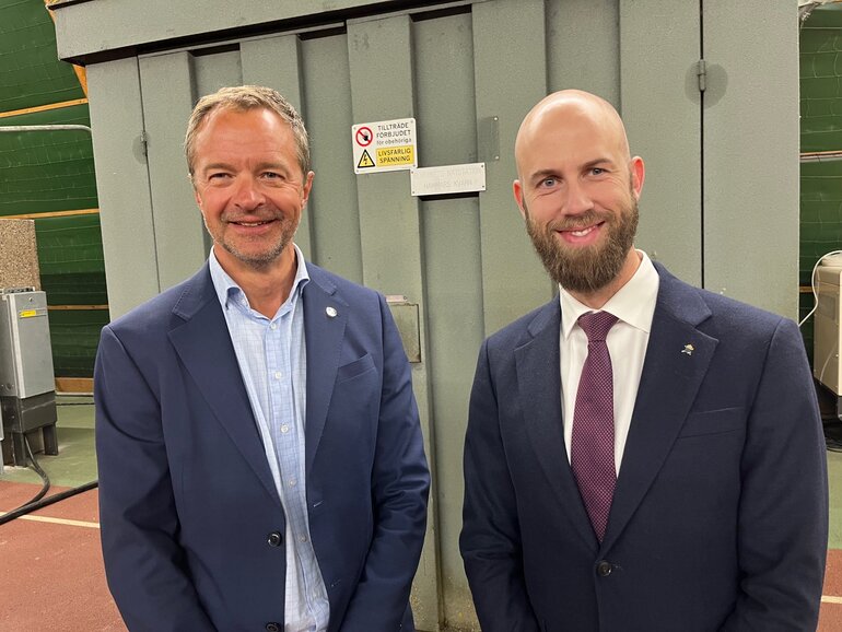 Peter Wigert och Carl- Oscar Bohlin