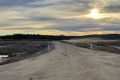 Ny tillfartsväg station Svartbyn
