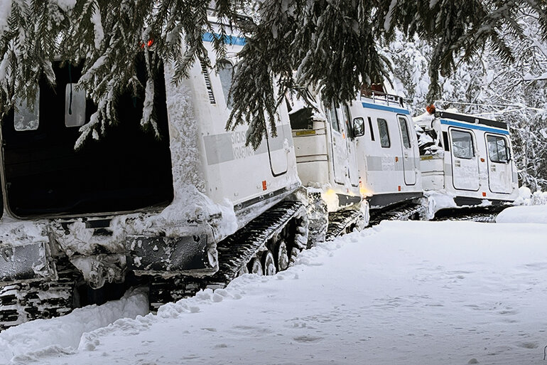 BIld på bandvagn