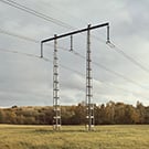 Pole in line for 400 kV, fall. Photo: Johan Fowelin